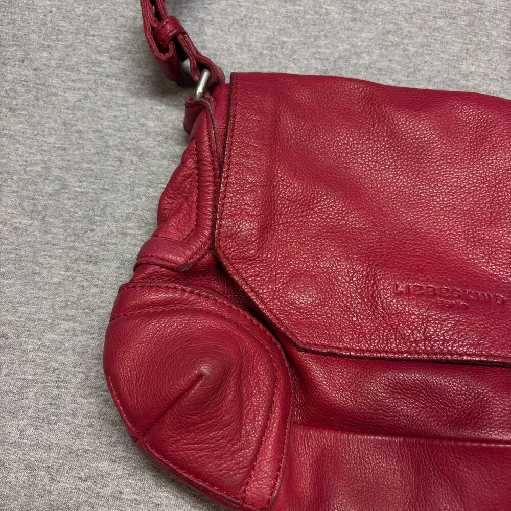 Pink Liebeskind Berlin Leather Shoulder Bag - Picture 14 of 16